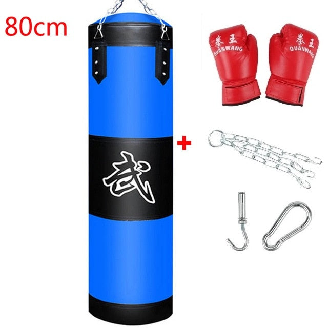 Adult Kid Empty Boxing Sand Bag Hanging Kick Sandbag