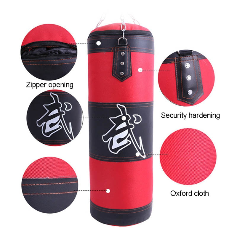 Adult Kid Empty Boxing Sand Bag Hanging Kick Sandbag