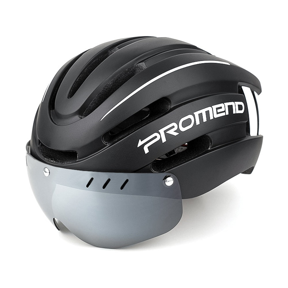Light Rechargeable Integrally-molded Mountain Cycling Helmet
