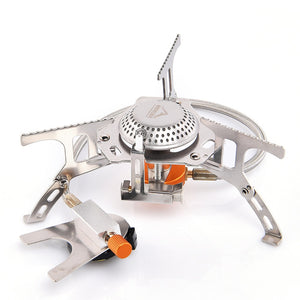 Camping Gas Stove Outdoor Tourist Burner Strong Fire Heater Tourism Cooker for Survival