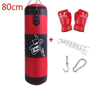 Adult Kid Empty Boxing Sand Bag Hanging Kick Sandbag