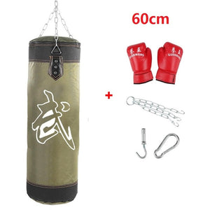 Adult Kid Empty Boxing Sand Bag Hanging Kick Sandbag