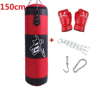 Adult Kid Empty Boxing Sand Bag Hanging Kick Sandbag