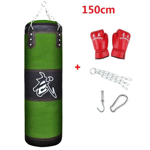 Adult Kid Empty Boxing Sand Bag Hanging Kick Sandbag