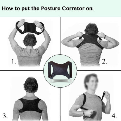 New Spine Posture Corrector Protection Back Shoulder Posture Correction Band
