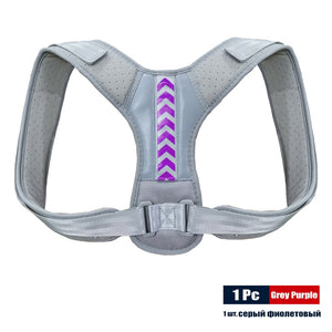 Adjustable Clavicle Spine Back Shoulder Lumbar Men Women Posture Correction Belt