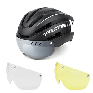 Light Rechargeable Integrally-molded Mountain Cycling Helmet